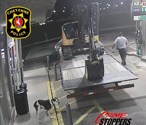 Attempted gas-station robbery in Cheyenne, Wyoming